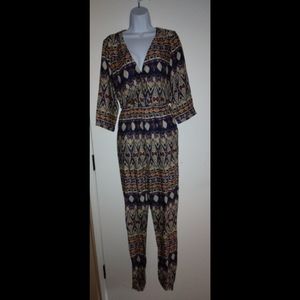 ONLY (Asos) NWT Geo Tribal Printed Jumpsuit